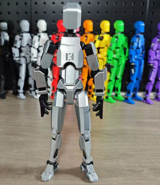 3D Action Robot Figure – Multi-Jointed Poseable Toy for Kids & Collectors