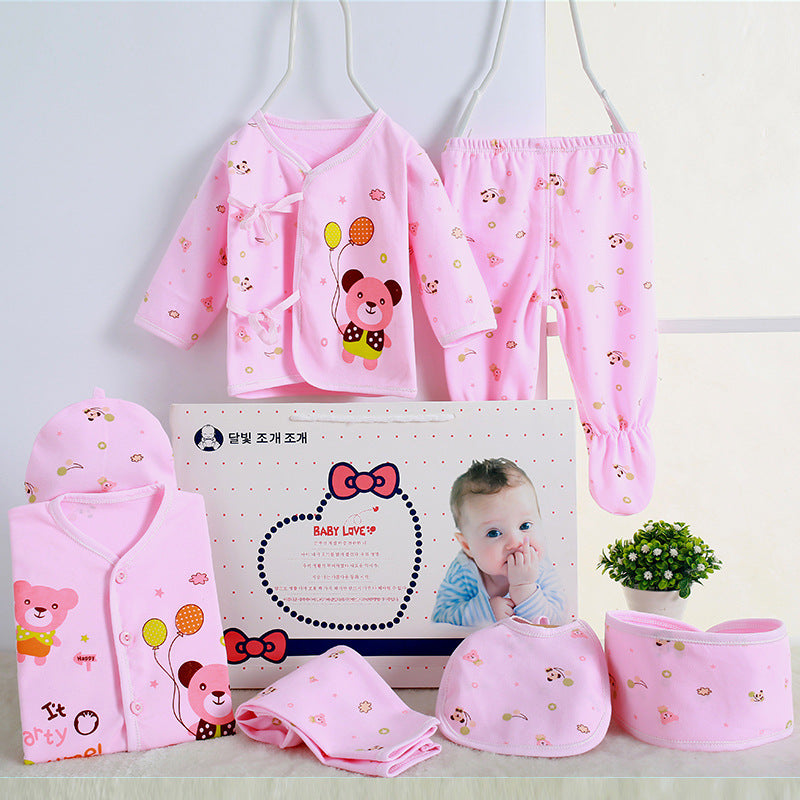 Soft Cotton Newborn Gift Set – Perfect for Baby Showers & New Moms