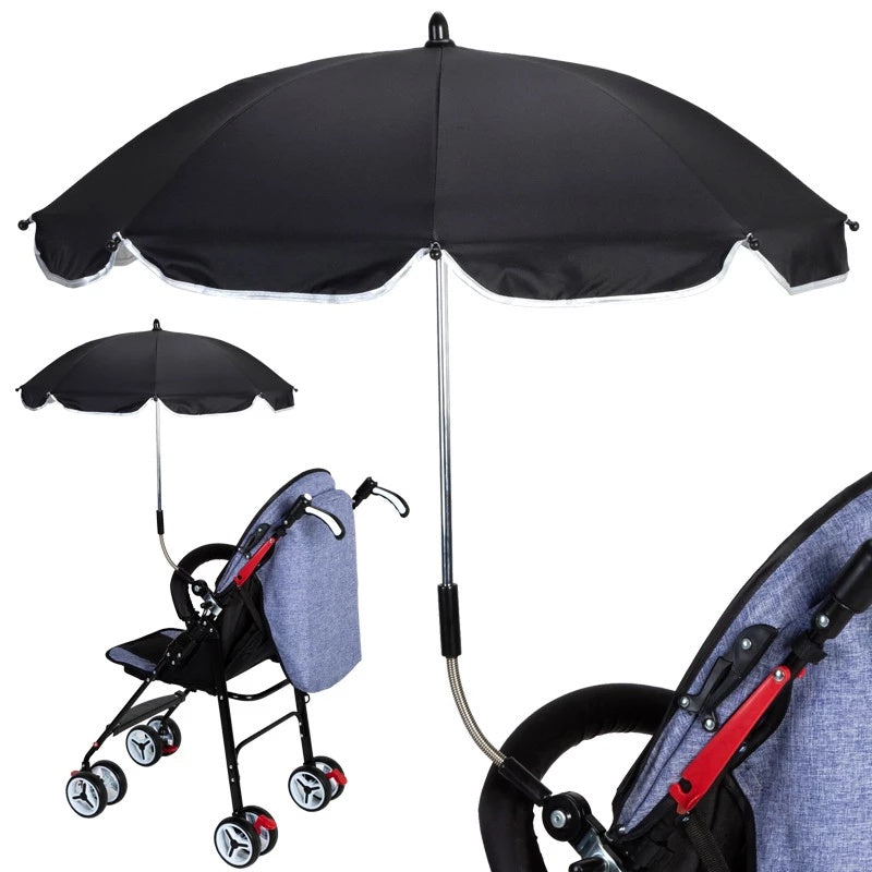 360 Degrees Adjustable Stroller Umbrella - Retrofit