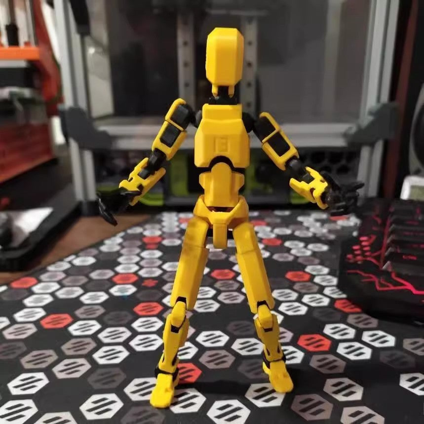3D Action Robot Figure – Multi-Jointed Poseable Toy for Kids & Collectors