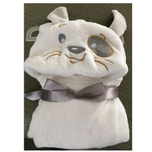 Plush Baby Hooded Bath Towel – Snuggly Bathrobe for Infants & Toddlers