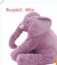 2-in-1 Elephant Plush Pillow – Cuddle Toy & Baby Sleep Support