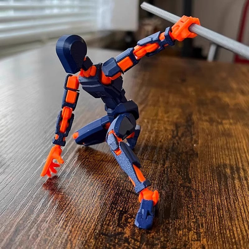 3D Action Robot Figure – Multi-Jointed Poseable Toy for Kids & Collectors