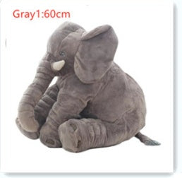 2-in-1 Elephant Plush Pillow – Cuddle Toy & Baby Sleep Support