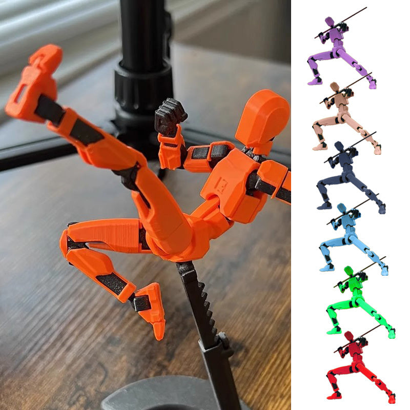 3D Action Robot Figure – Multi-Jointed Poseable Toy for Kids & Collectors