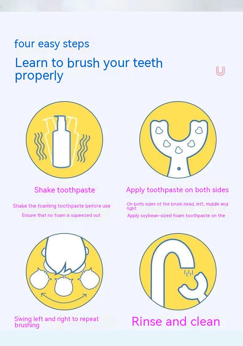 U-shaped Baby Toothbrush