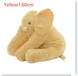 2-in-1 Elephant Plush Pillow – Cuddle Toy & Baby Sleep Support