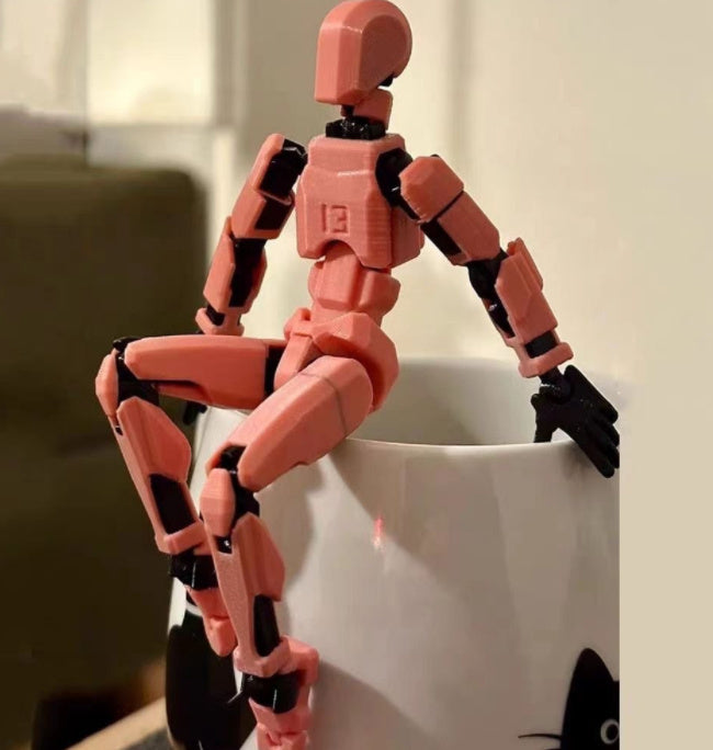 3D Action Robot Figure – Multi-Jointed Poseable Toy for Kids & Collectors