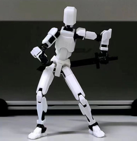 3D Action Robot Figure – Multi-Jointed Poseable Toy for Kids & Collectors