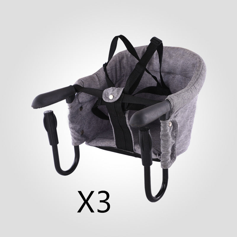 Portable Baby High Chair Seat with Safety Belt – Baby & Toddler Feeding Seat