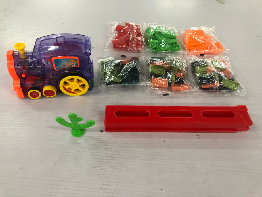 Automatic Domino Train Set – Electric Block Laying Puzzle Toy for Kids