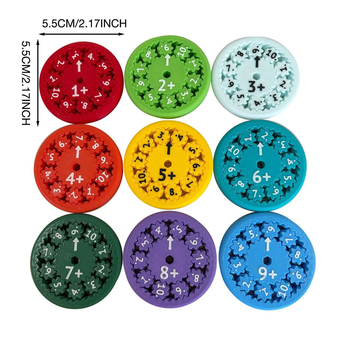 Fidget Spinner Learn & Play – Fun Math Puzzle & Decompression Toy