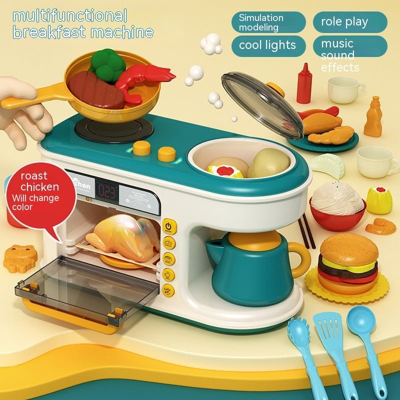 Advanced Realistic Kids’ Play Kitchen – Breakfast Maker Set