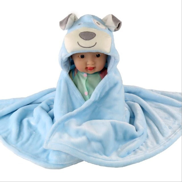Plush Baby Hooded Bath Towel – Snuggly Bathrobe for Infants & Toddlers