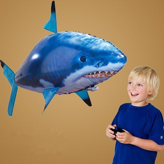 Remote Control Flying Shark Balloon Toy