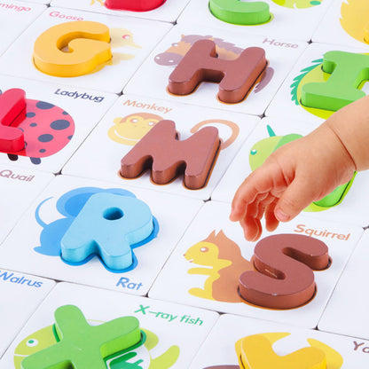 Wooden Baby Enlightenment Puzzle – Montessori Early Education Jigsaw Toy