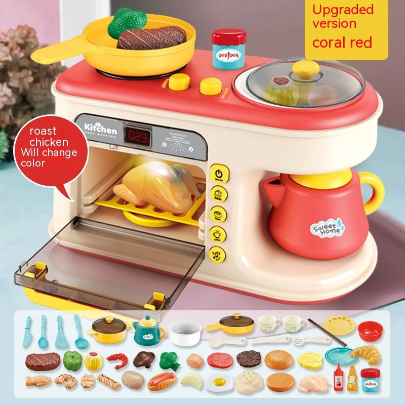 Advanced Realistic Kids’ Play Kitchen – Breakfast Maker Set