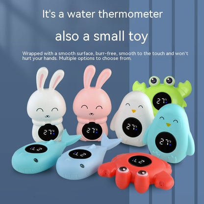 Cartoon Baby Bath Thermometer – Digital Water Temperature Monitor