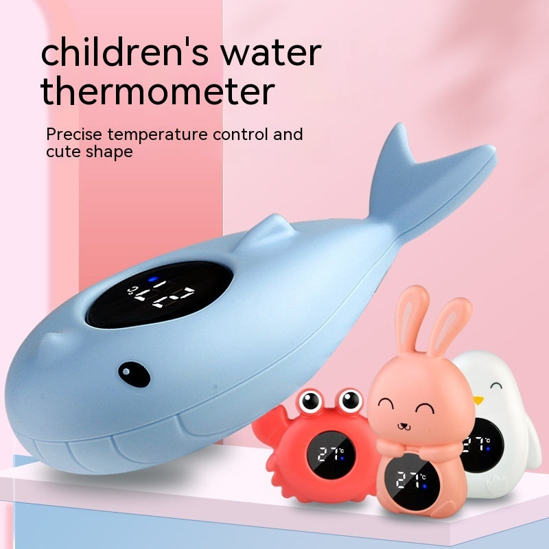 Cartoon Baby Bath Thermometer – Digital Water Temperature Monitor