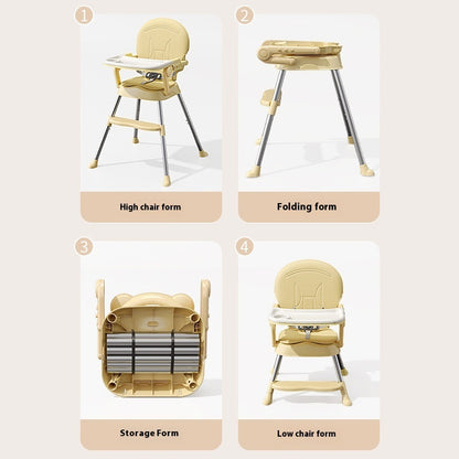Baby Multifunctional Foldable Dining Chair