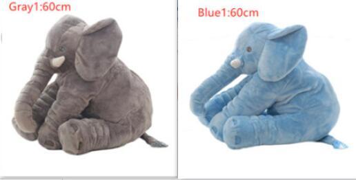 2-in-1 Elephant Plush Pillow – Cuddle Toy & Baby Sleep Support