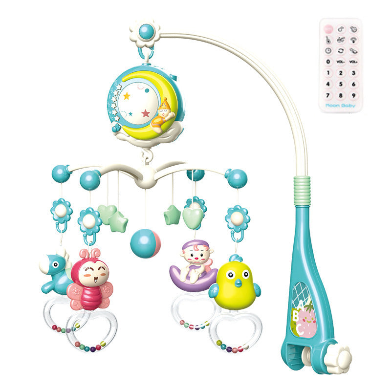 Remote-Control Baby Crib Mobile with Music, Lights and Projection
