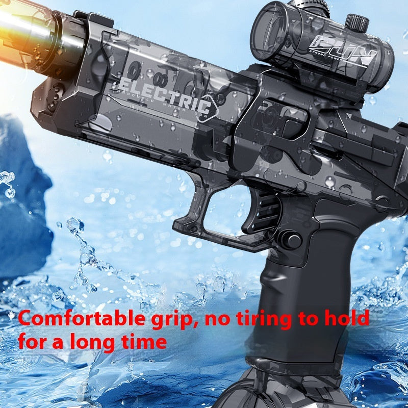 Fire Rat Water Pistol – Light-Up Electric Spray Gun for Outdoor and Indoor Play