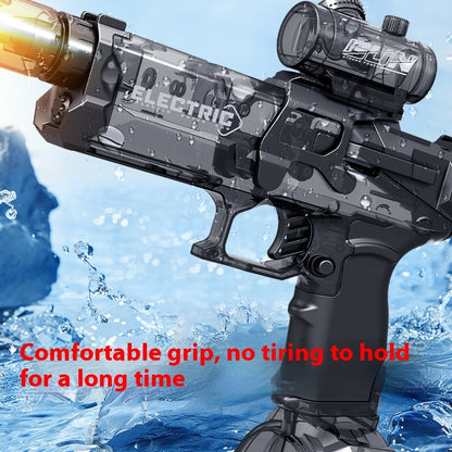 Fire Rat Water Pistol – Light-Up Electric Spray Gun for Outdoor and Indoor Play