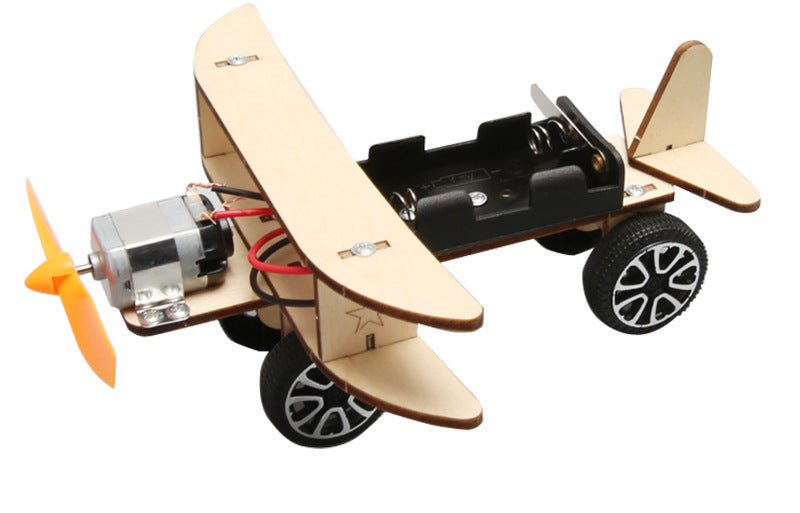 DIY Wooden Aircraft Puzzle Kit – Fun Science and Education Toy for Kids