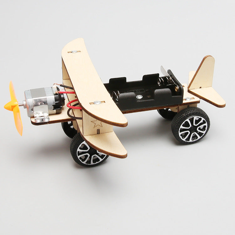 DIY Wooden Aircraft Puzzle Kit – Fun Science and Education Toy for Kids