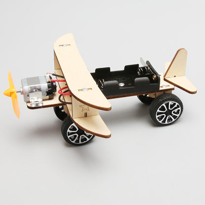 DIY Wooden Aircraft Puzzle Kit – Fun Science and Education Toy for Kids