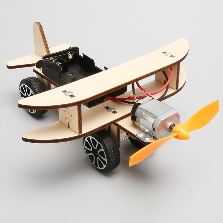 DIY Wooden Aircraft Puzzle Kit – Fun Science and Education Toy for Kids