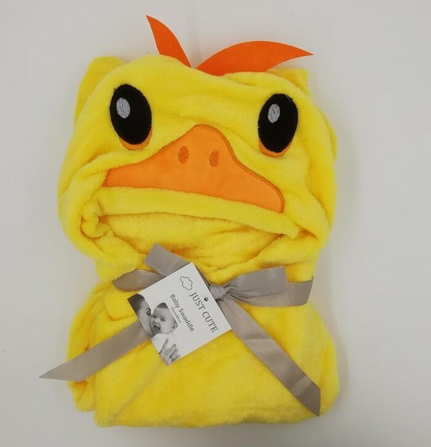 Plush Baby Hooded Bath Towel – Snuggly Bathrobe for Infants & Toddlers