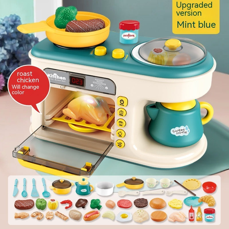 Advanced Realistic Kids’ Play Kitchen – Breakfast Maker Set