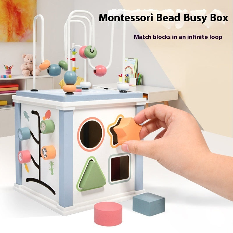 Montessori Beads Busy Box - Early Childhood Education