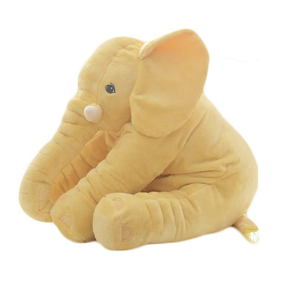 2-in-1 Elephant Plush Pillow – Cuddle Toy & Baby Sleep Support