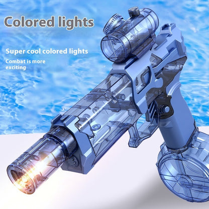 Fire Rat Water Pistol – Light-Up Electric Spray Gun for Outdoor and Indoor Play