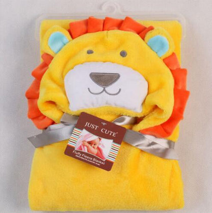 Plush Baby Hooded Bath Towel – Snuggly Bathrobe for Infants & Toddlers