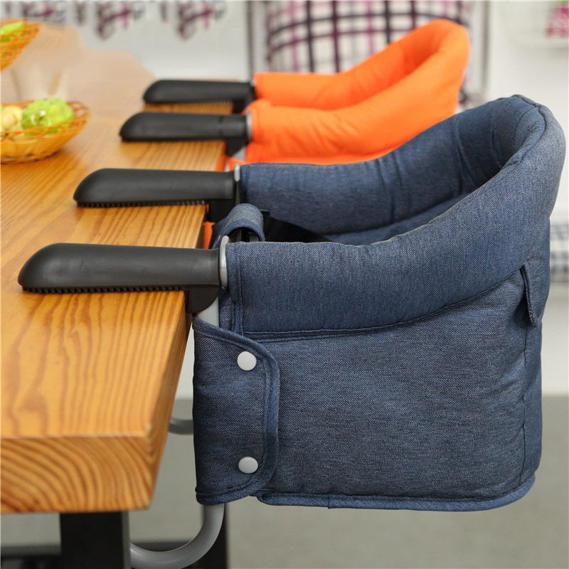 Portable Baby High Chair Seat with Safety Belt – Baby & Toddler Feeding Seat