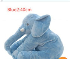 2-in-1 Elephant Plush Pillow – Cuddle Toy & Baby Sleep Support