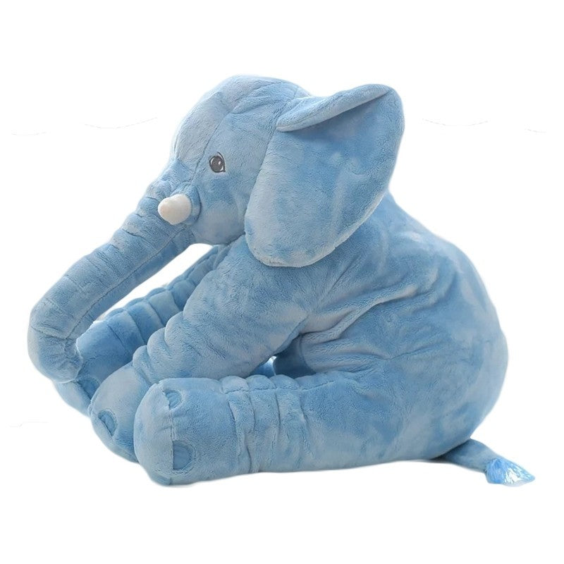 2-in-1 Elephant Plush Pillow – Cuddle Toy & Baby Sleep Support