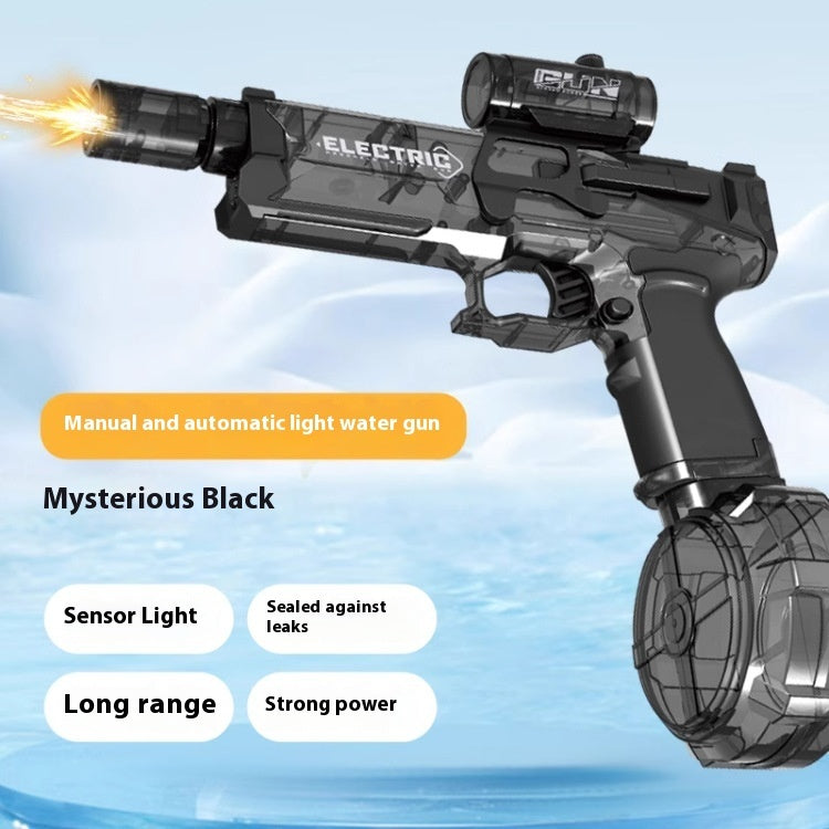 Fire Rat Water Pistol – Light-Up Electric Spray Gun for Outdoor and Indoor Play