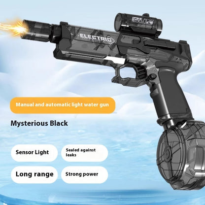 Fire Rat Water Pistol – Light-Up Electric Spray Gun for Outdoor and Indoor Play