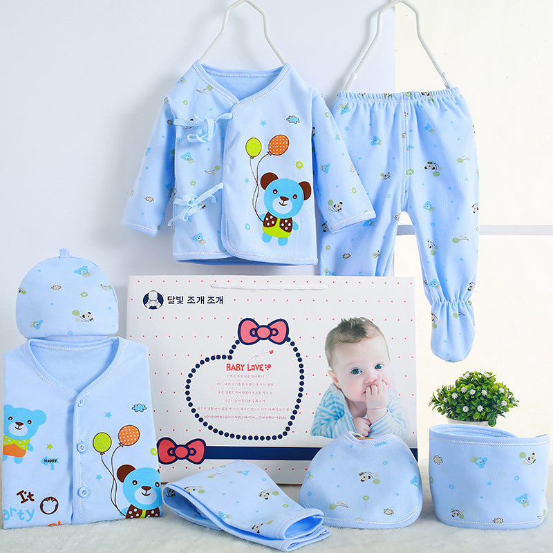 Soft Cotton Newborn Gift Set – Perfect for Baby Showers & New Moms