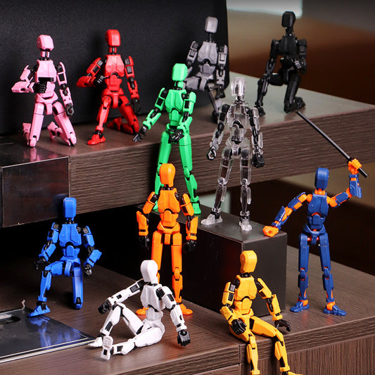 3D Action Robot Figure – Multi-Jointed Poseable Toy for Kids & Collectors