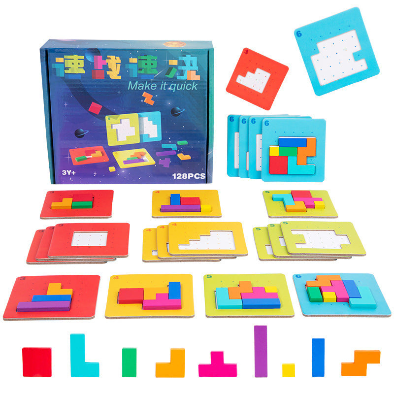 Quick Fix Block Puzzle – Fun Competitive Board Game for Learning