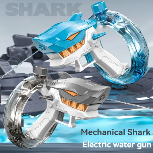 Shark Electric Water Gun – Fully Automatic High-Capacity Water Blaster for Kids