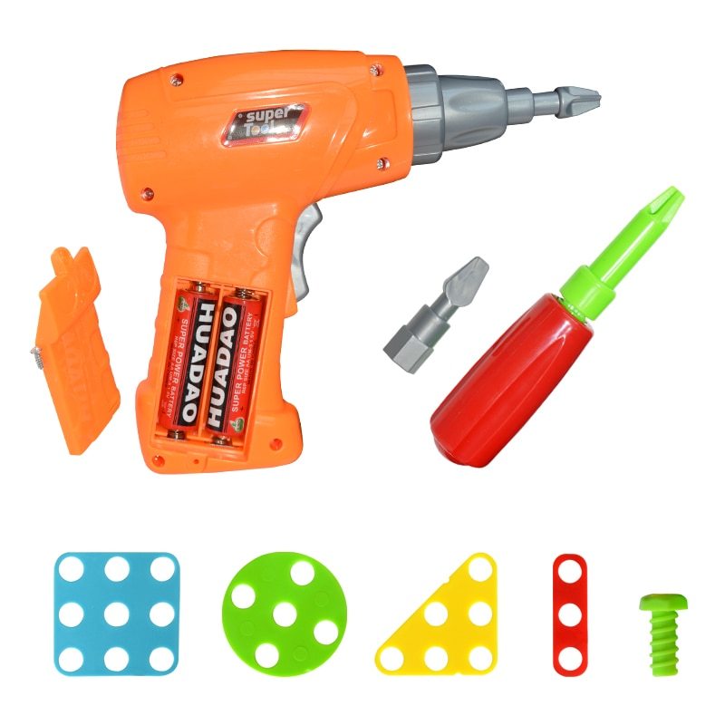 Kids Drill & Build Puzzle Toy Set – Creative STEM Construction Kit