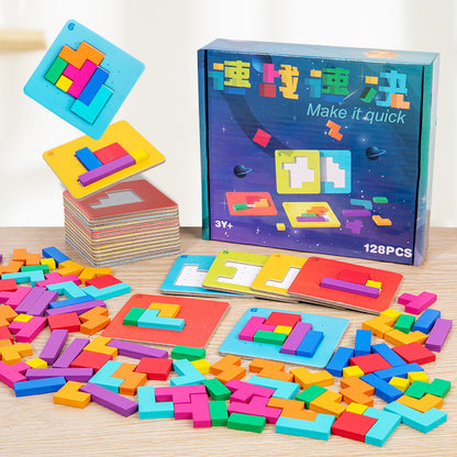Quick Fix Block Puzzle – Fun Competitive Board Game for Learning