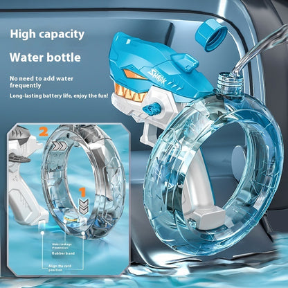 Shark Electric Water Gun – Fully Automatic High-Capacity Water Blaster for Kids